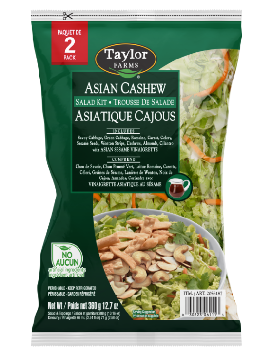 Asian Cashew Chopped Kit Salade Hachée Asiatique Aux Noix De Cajou