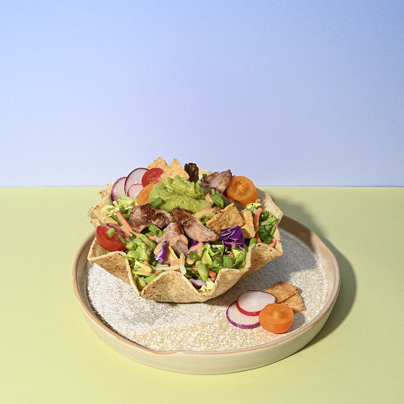 Guacamole Taco Bowl Salad