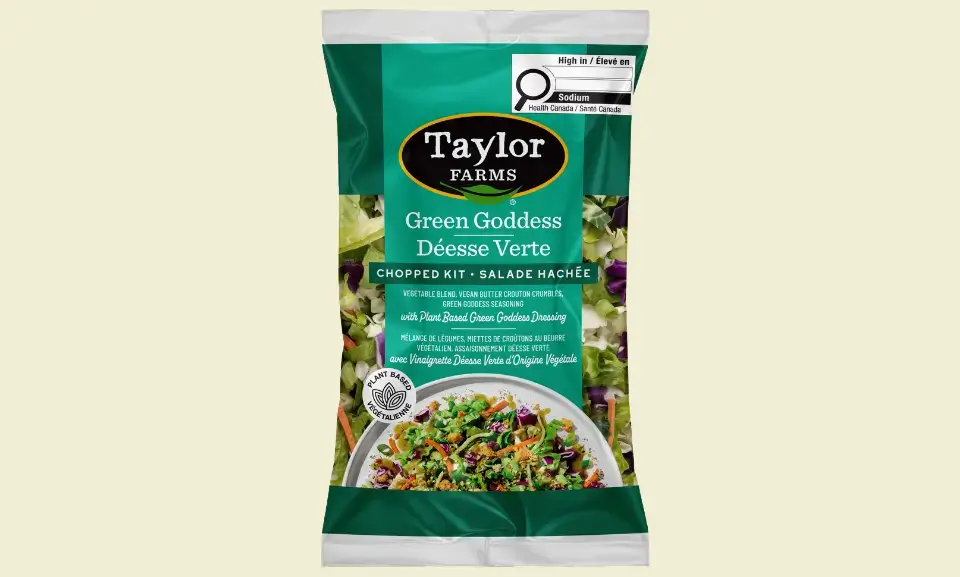 costco green goddess dressing Taylor Farms Green Goddess Chopped Kit Review