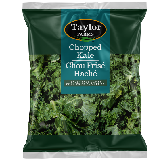 Chopped Kale package , Chou Frisee Hache