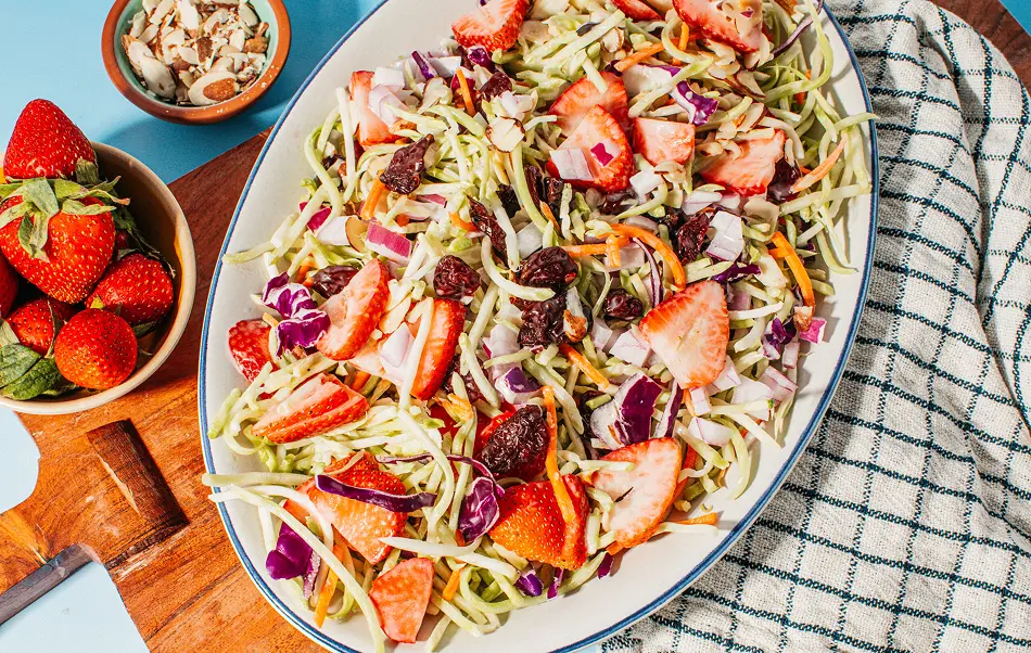 Summer Broccoli Slaw Salad