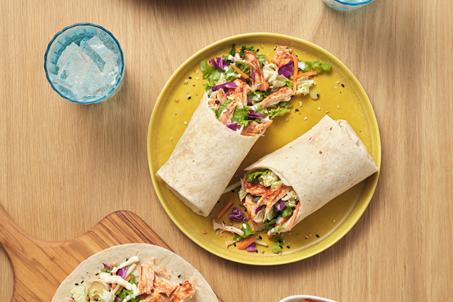 Best Ever Chicken BBQ Wrap