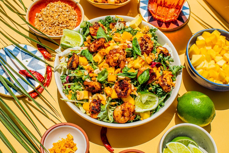 Thai Mango Shrimp Salad