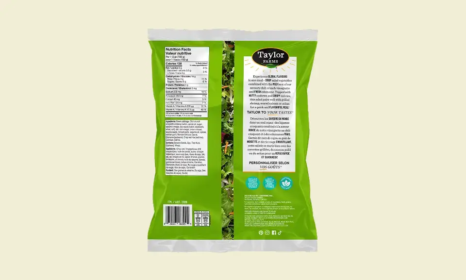 Costco Crispy Rice Edamame back image