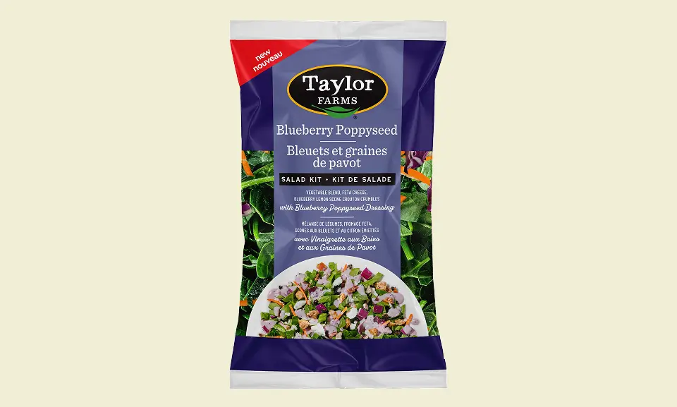 Taylor Farms CA Bilingual Blueberry Poppyseed Salad Kit Simplified Slider 1