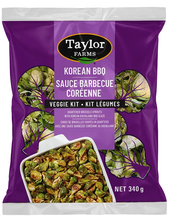 TaylorFarms CA Bilingual KoreanBBQ VeggieKit Simplified