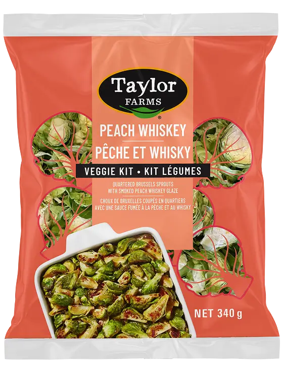 TaylorFarms CA Bilingual PeachWhiskey VeggieKit Simplified